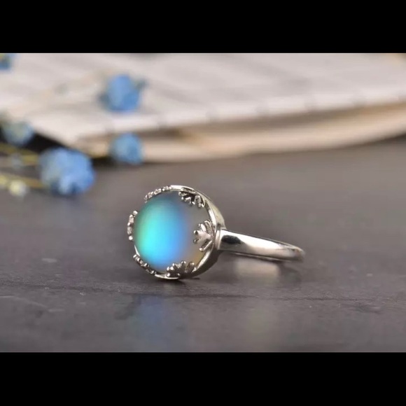 Jewelry - 🎉BOGO Sterling silver 925 moonstone ring